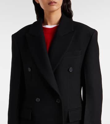 Cappotto doppiopetto in lana vergine | Róhe