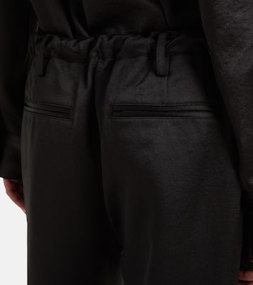 White Label Magnus crêpe wide-leg pants | Proenza Schouler