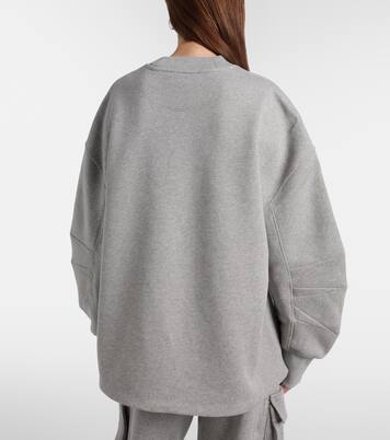 Oversize-Sweatshirt aus Baumwoll-Jersey | The Attico