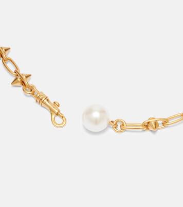 Faux pearl chain necklace | Pucci