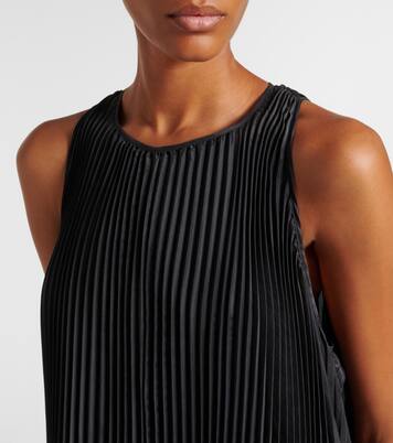 Chenes pleated halterneck maxi dress | Joseph