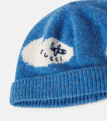 x Euan Roberts Baby wool beanie | Gucci Kids