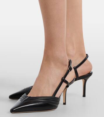 Afia 65 leather slingback pumps | Jimmy Choo