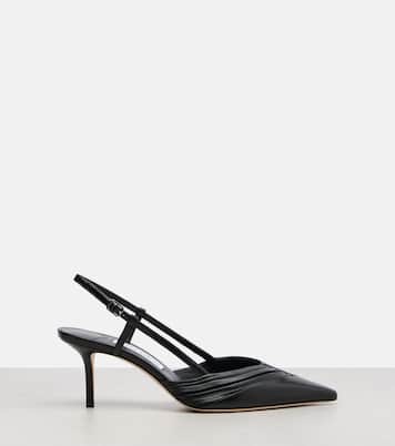Afia 65 leather slingback pumps | Jimmy Choo