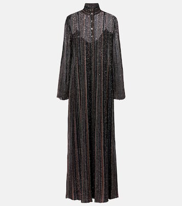Robe longue en lamé à sequins | Missoni