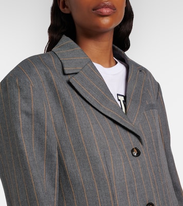 Pinstripe blazer | Ganni