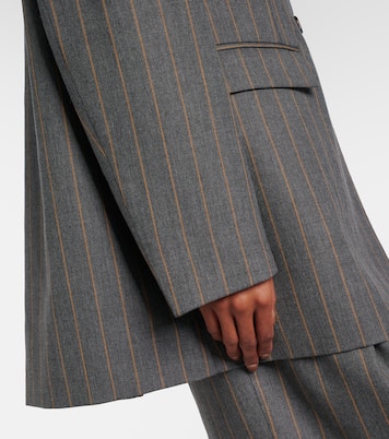 Pinstripe blazer | Ganni