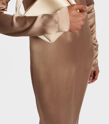 Satin maxi dress | Toteme