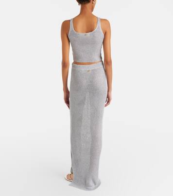 Alma 시퀸 맥시 스커트 | Bananhot