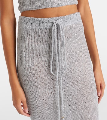 Alma 시퀸 맥시 스커트 | Bananhot