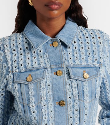 Striped denim jacket | Nina Ricci