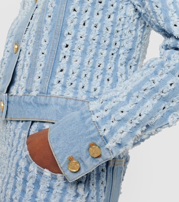Striped denim jacket | Nina Ricci