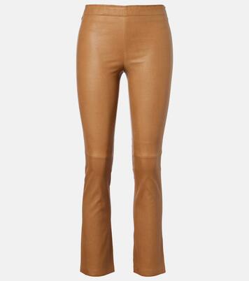 JP Twenty leather slim pants | Stouls