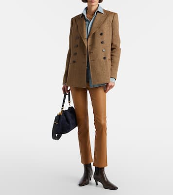 JP Twenty leather slim pants | Stouls