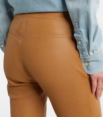 JP Twenty leather slim pants | Stouls