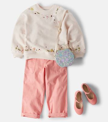 Looping cotton pants | Bonpoint