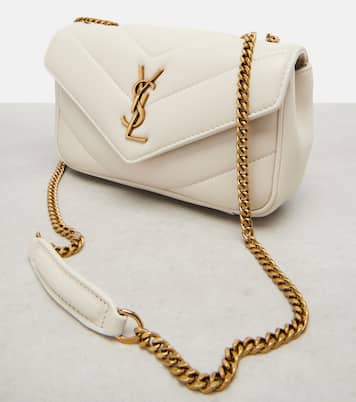 Schultertasche Loulou Mini aus Leder | Saint Laurent
