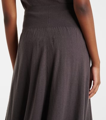 Midirock N°470 Seduce aus Wolle und Kaschmir | Extreme Cashmere