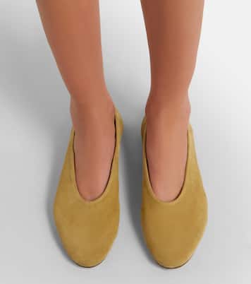 Suede ballet flats | Toteme