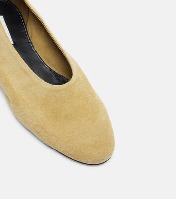 Suede ballet flats | Toteme