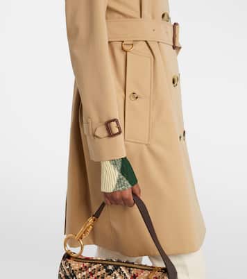 Cotton gabardine trench coat | Burberry