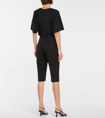 High-Rise Bermuda-Shorts | Toteme