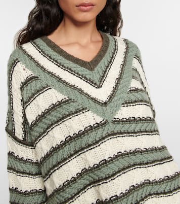 Jersey de cachemir a rayas | Loro Piana