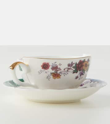 Hybrid Isidora teacup and saucer set | Seletti