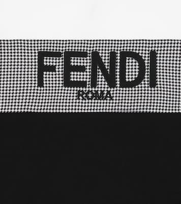 Logo cotton jersey T-shirt | Fendi Kids