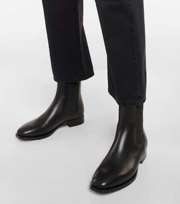 Bottines Chelsea Grunge en cuir | The Row