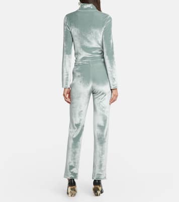 Pantalones rectos en mezcla de lana | Jil Sander
