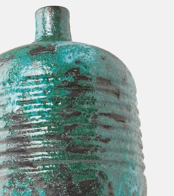 Engraved ceramic vase | Nuove Forme