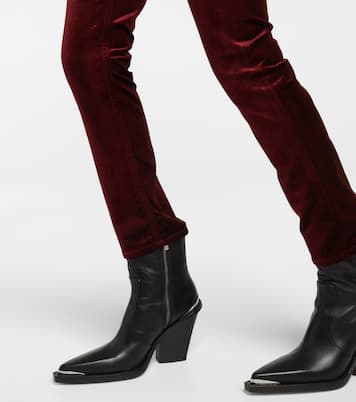 Jolene high-rise slim velvet pants | Citizens of Humanity