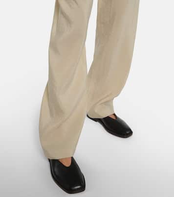 Leather Mary Jane ballet flats | Lemaire