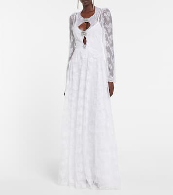 Embellished cutout lace gown | Christopher Kane