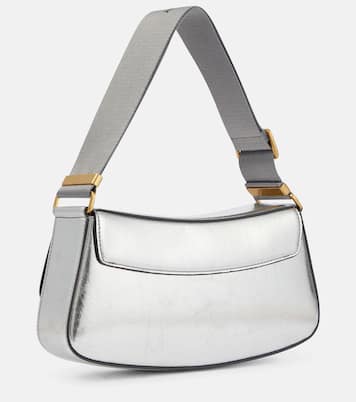 Borsa a spalla S-Wave metallizzata | Stella McCartney