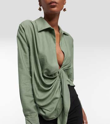 Le Bahia tie-front shirt | Jacquemus
