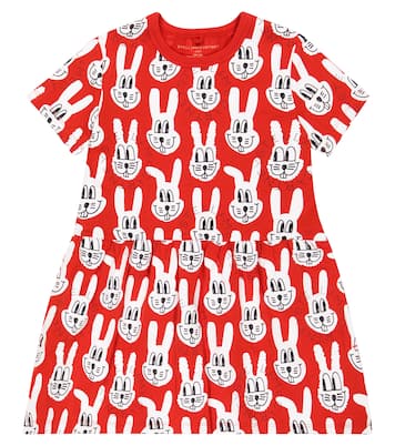 Robe imprimée en coton | Stella McCartney Kids