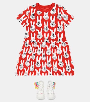Robe imprimée en coton | Stella McCartney Kids