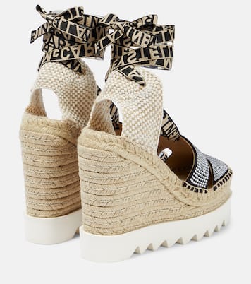 Espadrillas con zeppa con cristalli | Stella McCartney