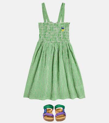 Vestido Vichy de algodón y lino | Bobo Choses