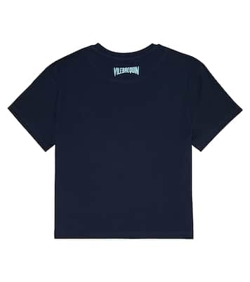 Camiseta Teddy de algodón estampada | Vilebrequin Kids