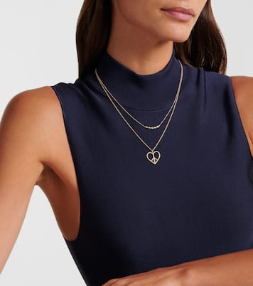 Collier en or 14 ct et diamants | Sydney Evan
