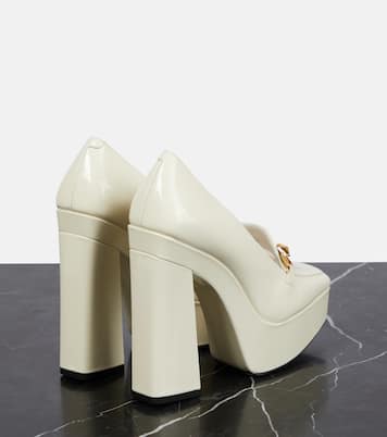 Diamond Tilda embellished patent leather pumps | Jimmy Choo