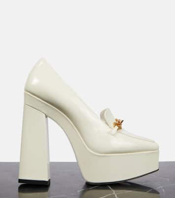 Diamond Tilda embellished patent leather pumps | Jimmy Choo