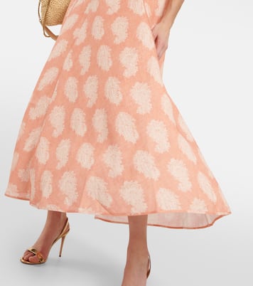 Printed midi dress | Zimmermann