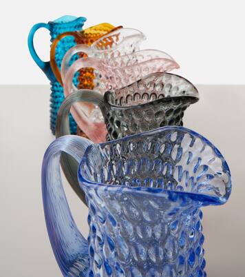 Hobnail Tall crystal jug | Klimchi