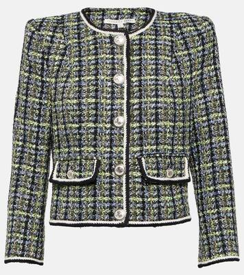 Chaqueta Ceres de tweed a cuadros | Veronica Beard