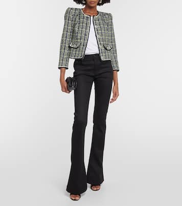 Chaqueta Ceres de tweed a cuadros | Veronica Beard