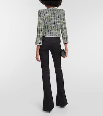 Chaqueta Ceres de tweed a cuadros | Veronica Beard
